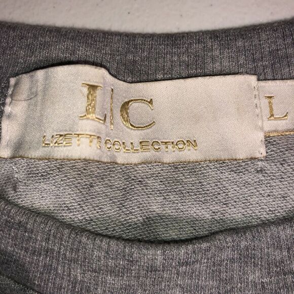 Women’s Large LC lizette collection Shirt. RARE Cat Face Anime Graphic LS - Picture 9 of 10